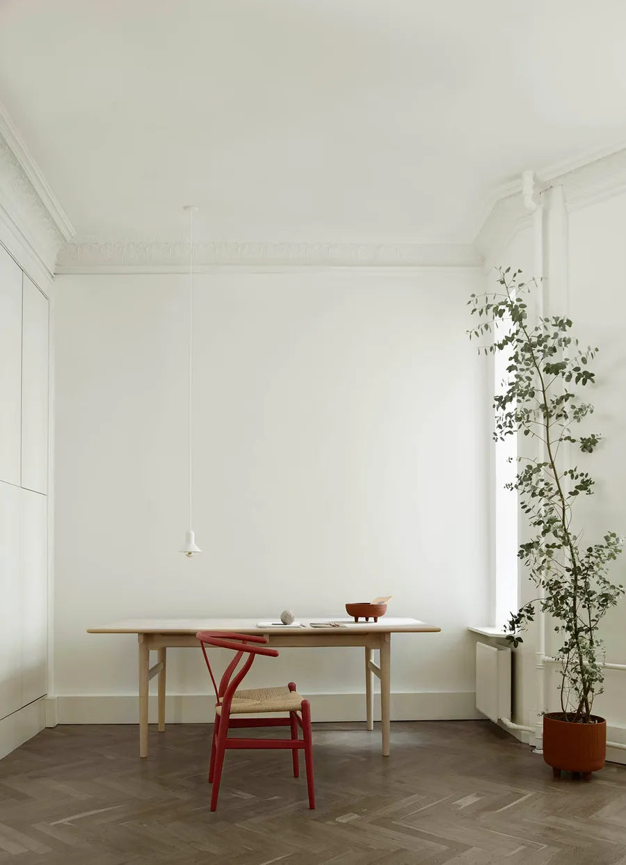 Y-stol CH24 Soft Red Brown af Hans J. Wegner