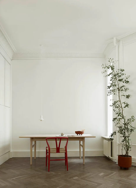 Y-stol CH24 Soft Red Brown af Hans J. Wegner