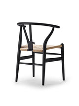 Y-stol CH24 Soft Black af Hans J. Wegner