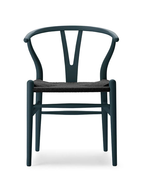 Y-stol CH24 Soft North Sea med sort flet af Hans J. Wegner - 1 - Jacobsen Plus