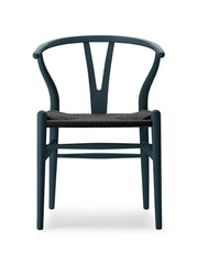 Y-stol CH24 Soft North Sea med sort flet af Hans J. Wegner