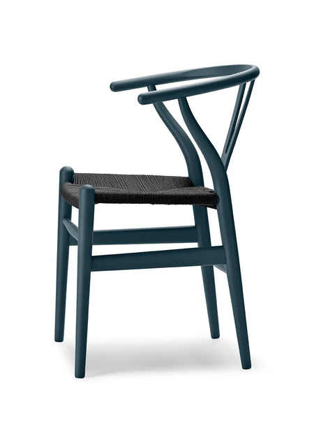 Y-stol CH24 Soft North Sea med sort flet af Hans J. Wegner - 3 - Jacobsen Plus