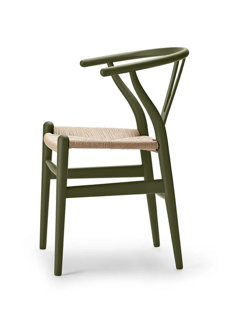 Y-stol CH24 Soft Olive Green af Hans J. Wegner - 3 - Jacobsen Plus