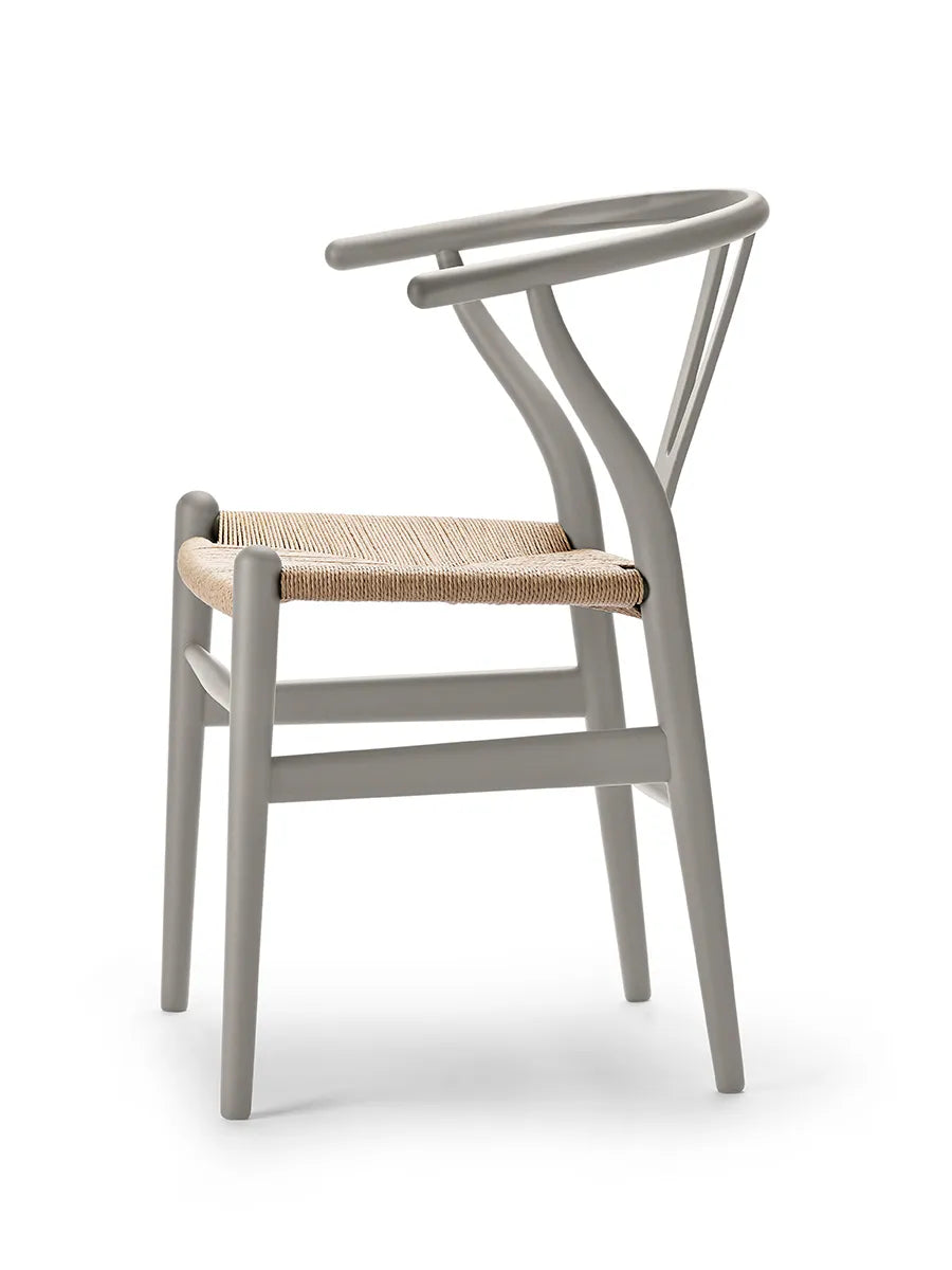 Y-stol CH24 Soft Silver Grey af Hans J. Wegner