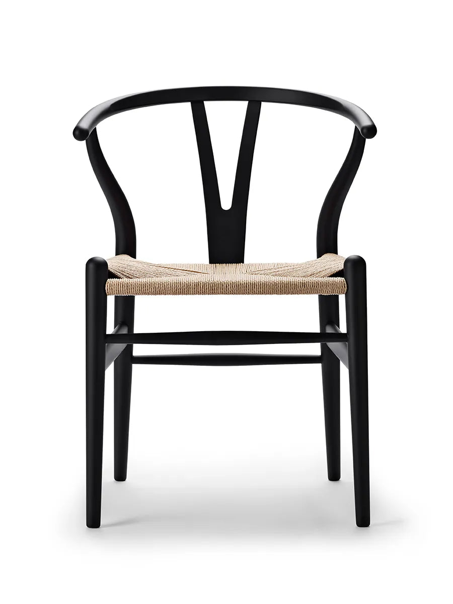 Y-stol CH24 Soft Black af Hans J. Wegner