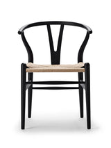 Y-stol CH24 Soft Black af Hans J. Wegner