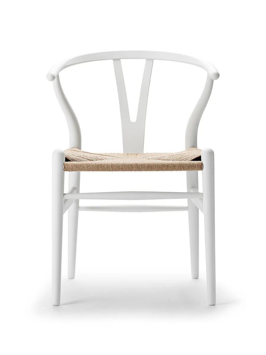 Y-stol CH24 Soft Natural White af Hans J. Wegner