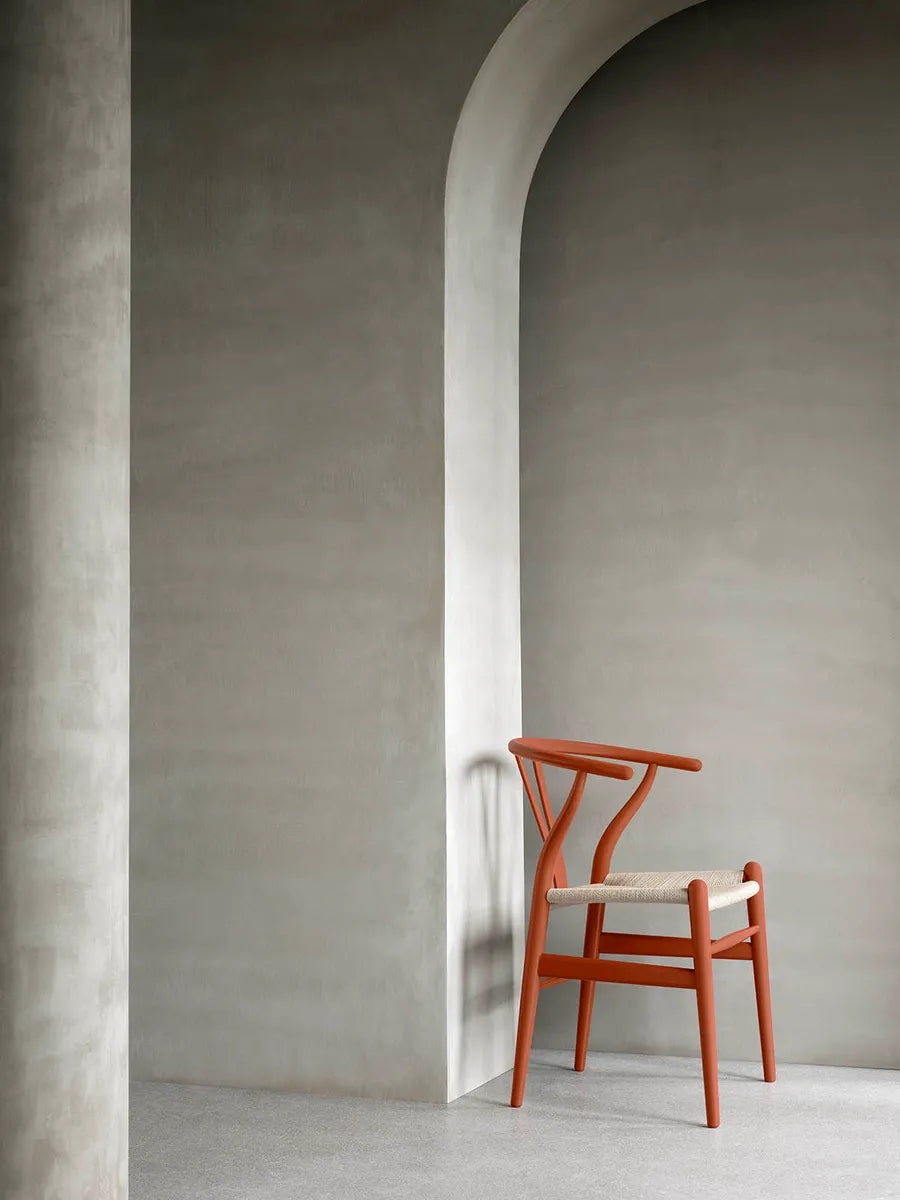 Y-stol CH24 Soft Terracotta af Hans J. Wegner