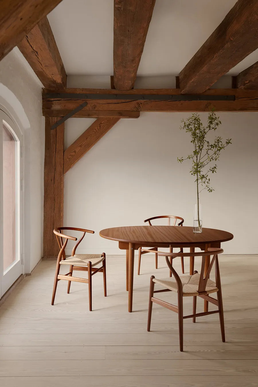 Tillægsplade til CH338/CH339 borde af Hans J. Wegner