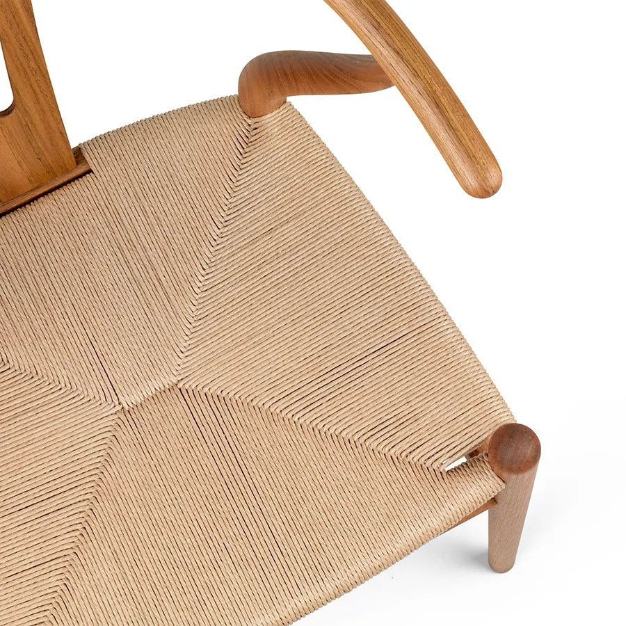 Y-stol CH24, Teak olie af Hans J. Wegner