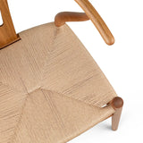 Hans J. Wegner spisebordssæt, 1 x Special Edition CH338 spisebord i Teak/Eg mix, 6 x Y-stole CH24 i Teak fra Carl Hansen & Søn - 11 - Jacobsen Plus
