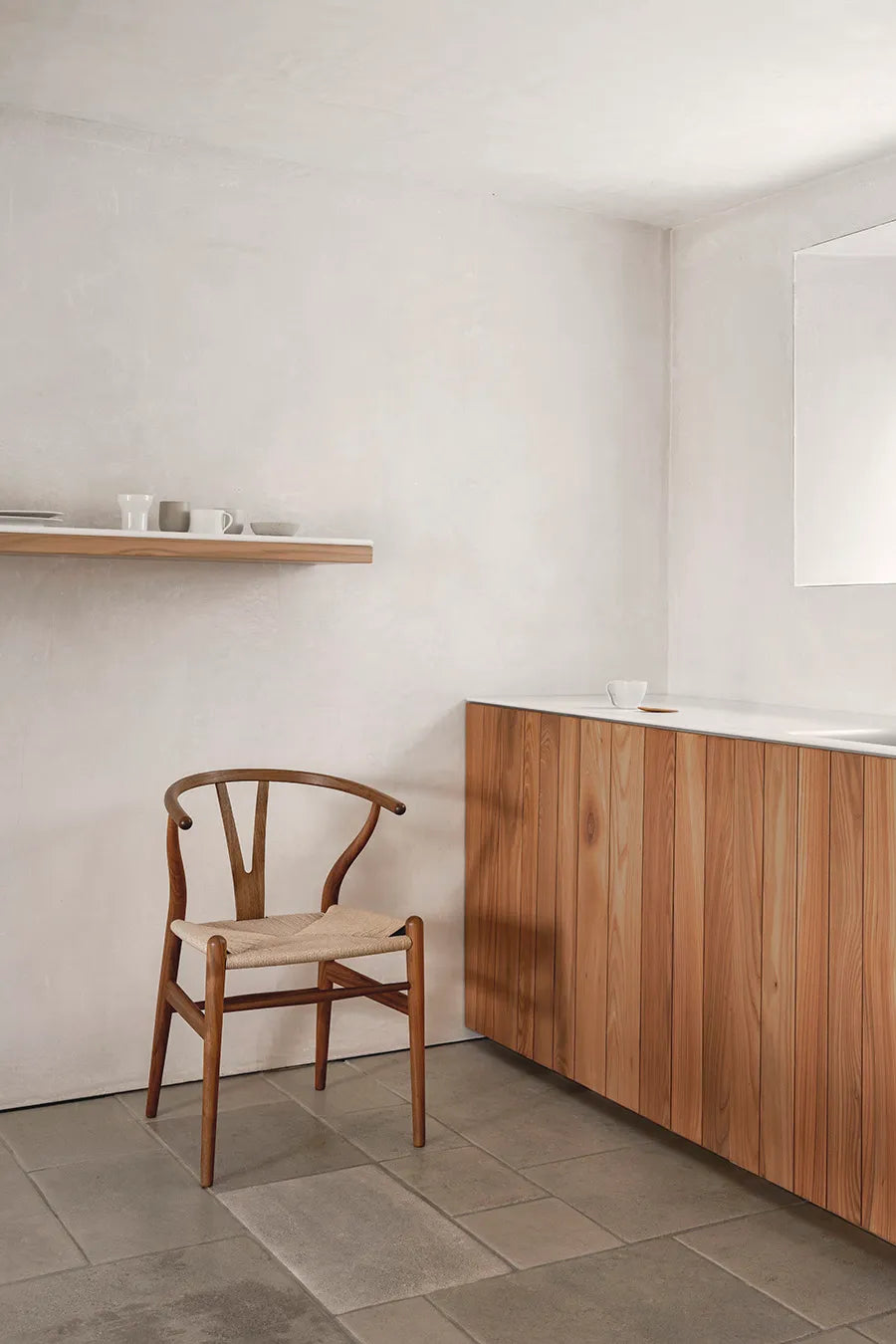 Y-stol CH24, Valnød olie af Hans J. Wegner