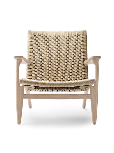 CH25 Loungestol, eg sæbe af Hans J. Wegner - 1 - Jacobsen Plus