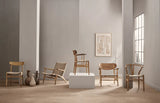 CH25 Loungestol, eg olie af Hans J. Wegner - 3 - Jacobsen Plus