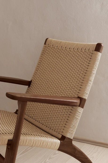 CH25 Loungestol, valnød olie af Hans J. Wegner - 5 - Jacobsen Plus