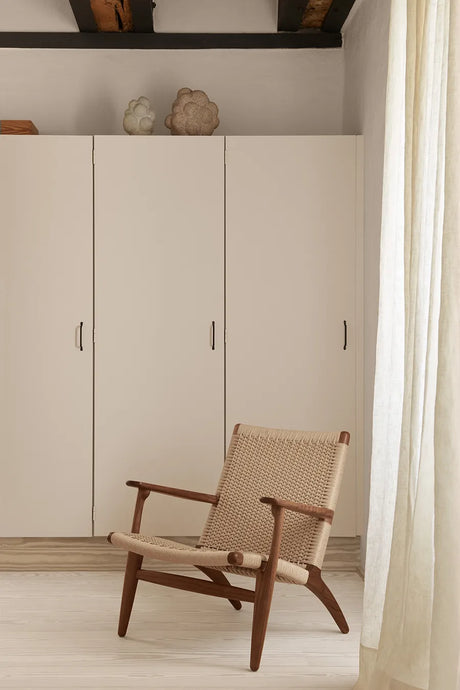 CH25 Loungestol, valnød olie af Hans J. Wegner - 2 - Jacobsen Plus