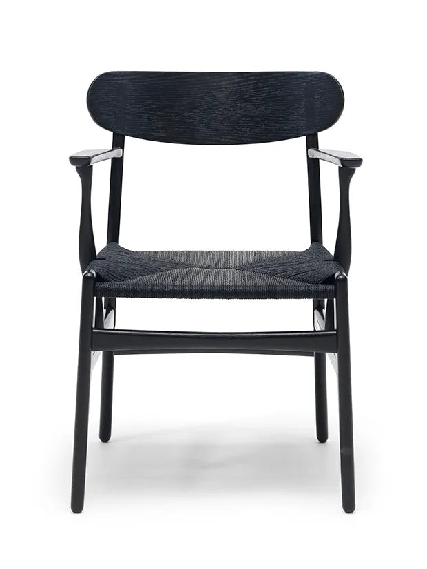 CH26 Spisestol af Hans J. Wegner - Sort / Eg - sortmalet - Jacobsen Plus