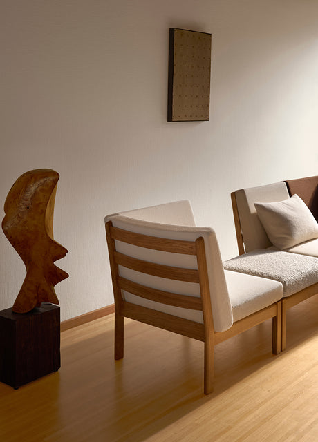 CH280A Sofamodul, armlænssektion af Hans J. Wegner - Olieret eg - Vidar 1511 - Jacobsen Plus
