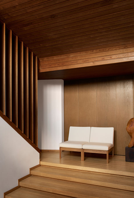 CH280M Sofamodul, midtersektion af Hans J. Wegner - Olieret eg - Vidar 1511 - Jacobsen Plus