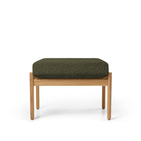 CH290F skammel af Hans J. Wegner - Olieret eg - Bute Storr 3732 camouflage - Jacobsen Plus