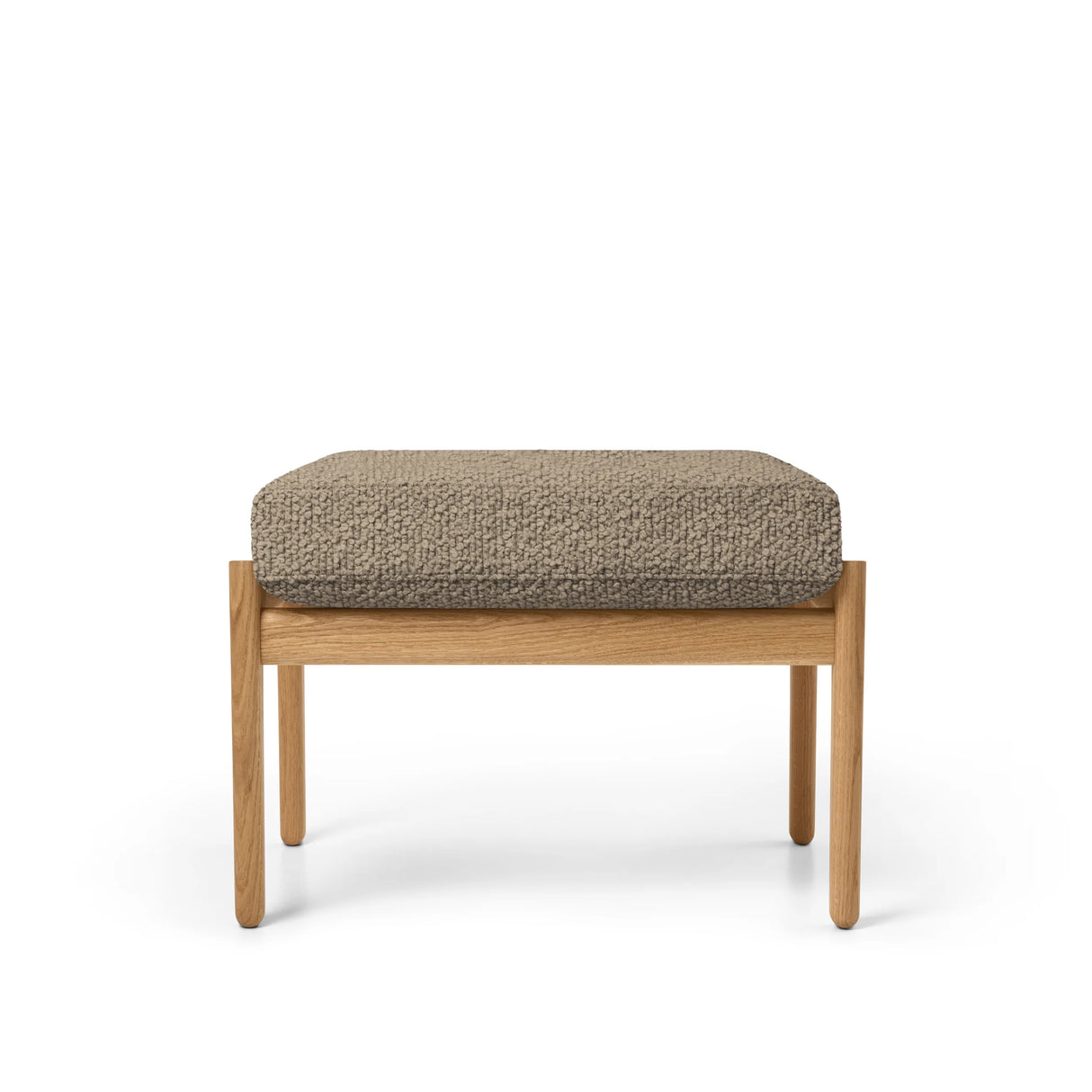 CH290F skammel af Hans J. Wegner - Olieret eg - Bute Storr 8006 natural - Jacobsen Plus