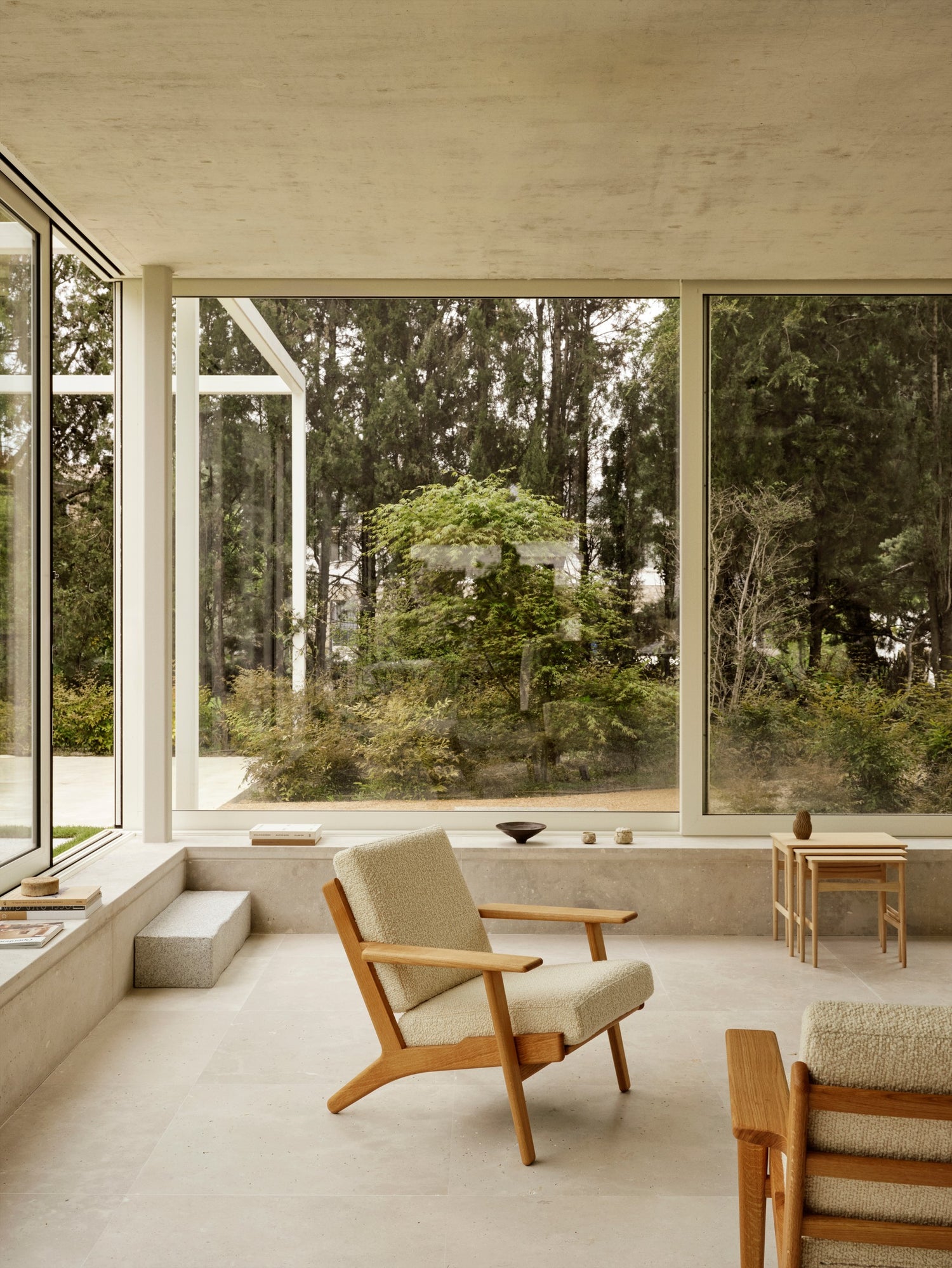 CH290 loungestol, eg olie af Hans J. Wegner