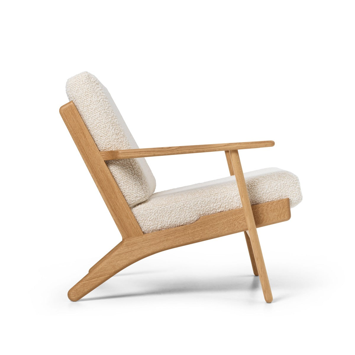 CH290 loungestol, eg olie af Hans J. Wegner