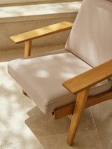 CH291 loungestol, eg olie af Hans J. Wegner - 4 - Jacobsen Plus