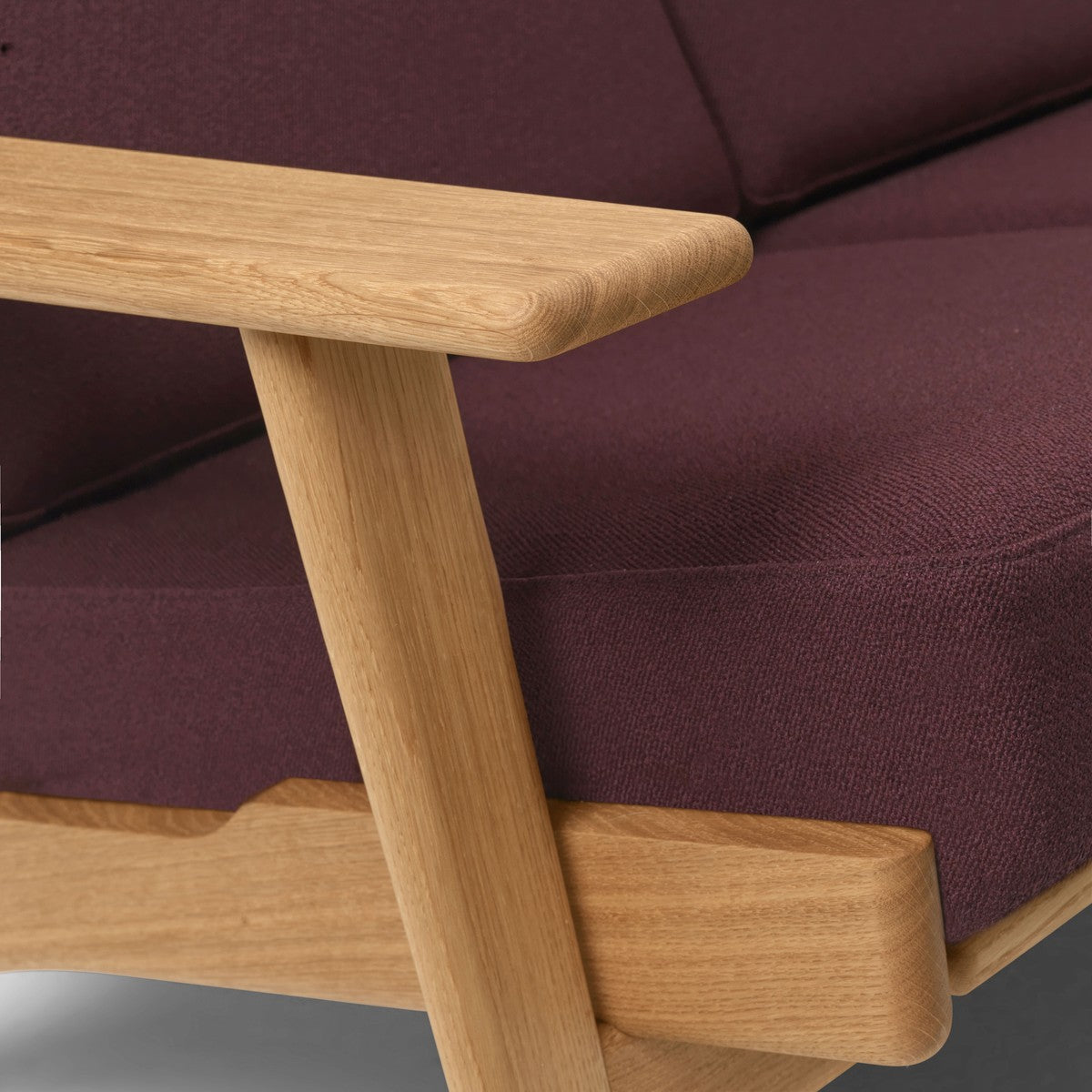CH292 2 pers. sofa, eg olie af Hans J. Wegner - 8 - Jacobsen Plus