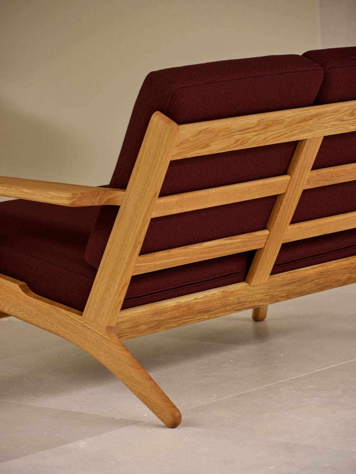 CH292 2 pers. sofa, eg olie af Hans J. Wegner - 6 - Jacobsen Plus