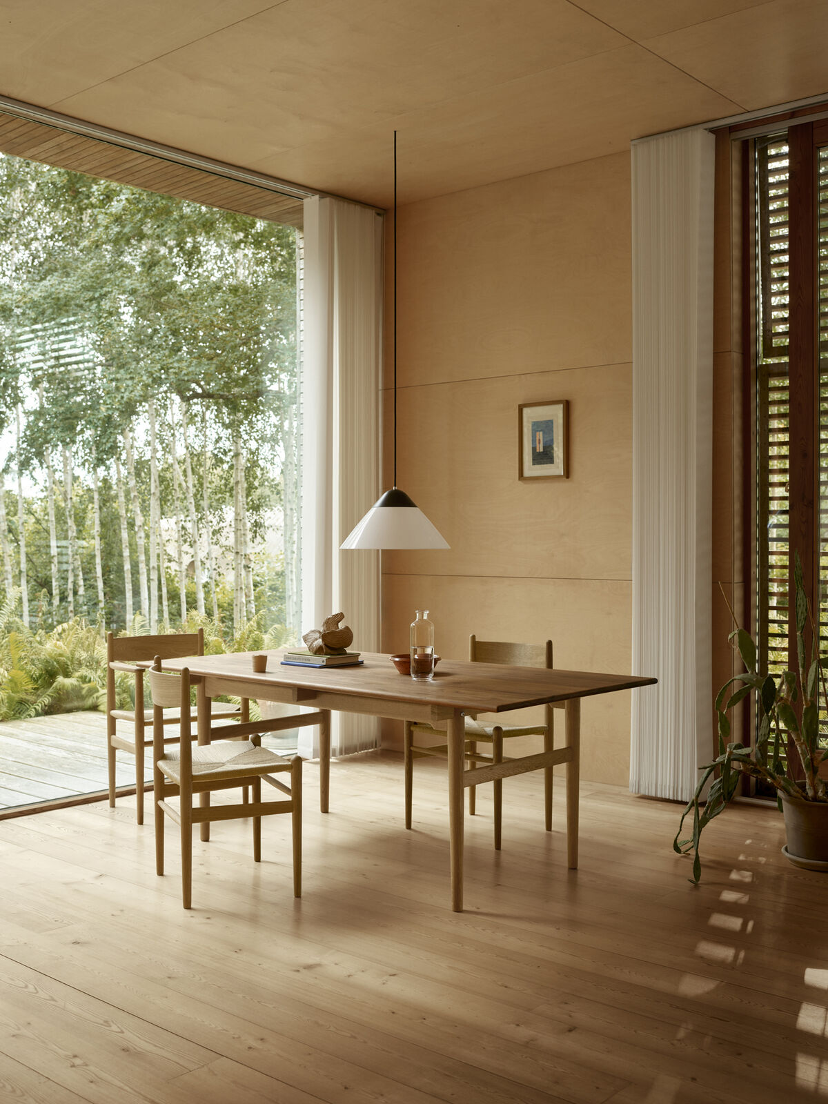 CH327 Spisebord Teak Mix, 248 cm fra Carl Hansen & Søn - 3 - Jacobsen Plus