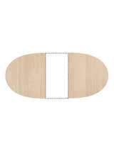 Tillægsplade til CH337 bord af Hans J. Wegner - Bøg / Olie - Jacobsen Plus