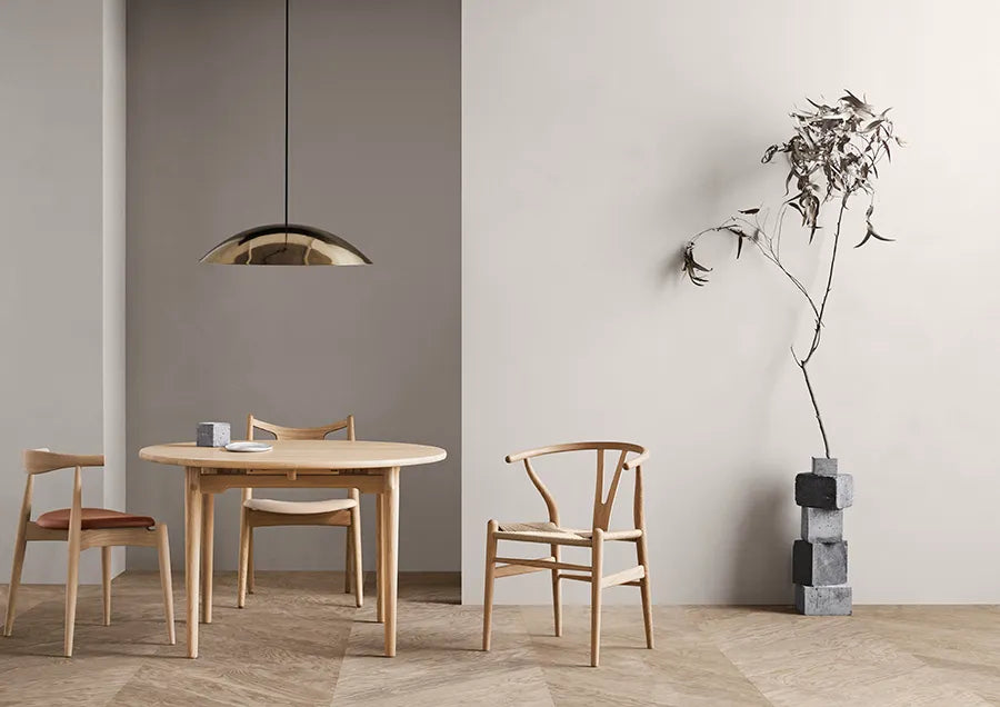 Y-stol CH24, eg olie af Hans J. Wegner
