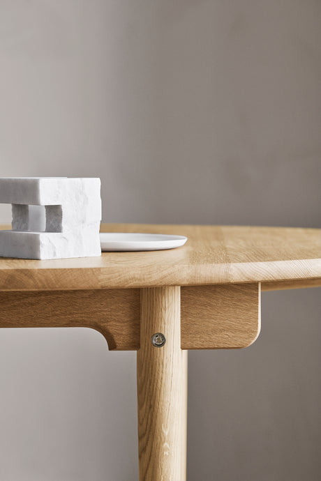 CH339 Spisebord fra Carl Hansen & Søn - Bøg sæbe - udtræk til 2 plader - Jacobsen Plus