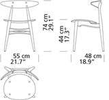 CH33T Stol af Hans J. Wegner - 4 - Jacobsen Plus