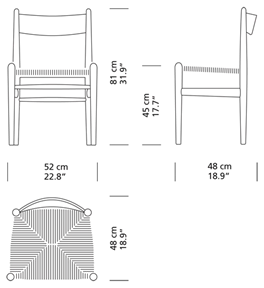 CH36 Stolen af Hans J. Wegner - 6 - Jacobsen Plus