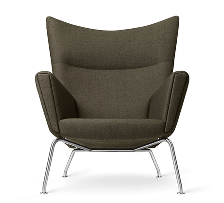 CH445 Wing Chair af Hans J. Wegner - Tekstil: Mood 2101 - Jacobsen Plus