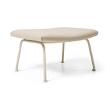 CH446 Skammel, Umi tekstil af Hans J. Wegner - Umi 61322 med Clay White stel - Jacobsen Plus