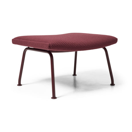 CH446 Skammel, Umi tekstil af Hans J. Wegner - Umi 61322 med Clay White stel - Jacobsen Plus