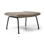 CH446 Skammel, Umi tekstil af Hans J. Wegner - Umi 61324 med Pebble Brown stel - Jacobsen Plus