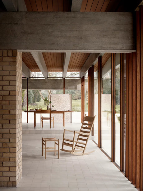 CH45 Gyngestol af Hans J. Wegner - Eg sæbe - Jacobsen Plus