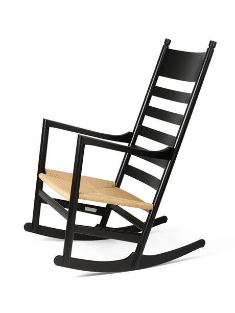 CH45 Gyngestol af Hans J. Wegner - Sortmalet - Jacobsen Plus