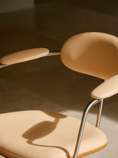 CH621 Swivel stol, eg olie af Hans J. Wegner - Læder / Sif 90 - Jacobsen Plus
