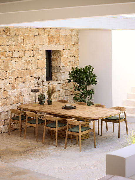 Mellow havebord, ovalt, large fra Cane-line - 1 - Jacobsen Plus