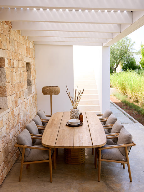 Mellow havebord, ovalt, large fra Cane-line - Teak - Jacobsen Plus