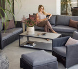 Diamond 3 pers Sofa inkl. hynde fra Cane-line - 5 - Jacobsen Plus
