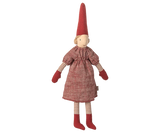 Nisse, str. 2  Nissepige med rød kjole fra Maileg 2025 - 1 - Jacobsen Plus