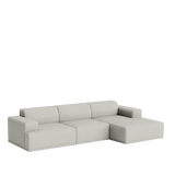 Connect Soft Modular 3 pers. sofa, kombination 2 fra Muuto - Clay 12 - Jacobsen Plus