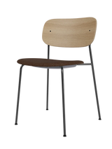 Co Chair Spisebordsstol fra Audo Copenhagen - Natural Oak - Audo Bouclé 07 - Jacobsen Plus