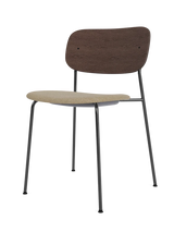 Co Chair Spisebordsstol fra Audo Copenhagen - Dark Stained Oak -  Audo Bouclé 02 - Jacobsen Plus